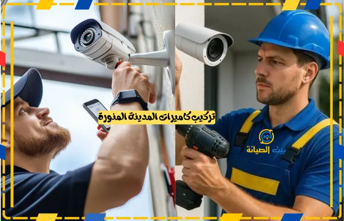 تركيب كاميرات المدينة المنورة